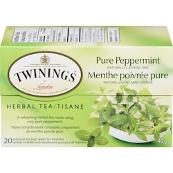 Twinings 20ct Menthe poivrée pure 20 ea, 0,20 $/1ch