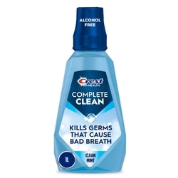 Crest Mouthwash Pro Health Complete Clean Mint 1 l, $0.95/100ml