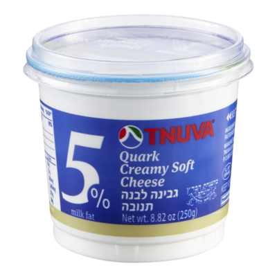 Tnuva Kosher Soft White Cheese, 5% 250 g, $4.20/100g