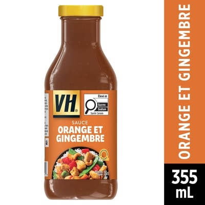 VH Sauce pour sauté Orange et Gingembre   355 ml, 1,41 $/100ml