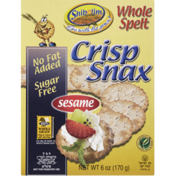 Crisp Snax, Whole Spelt Sesame
