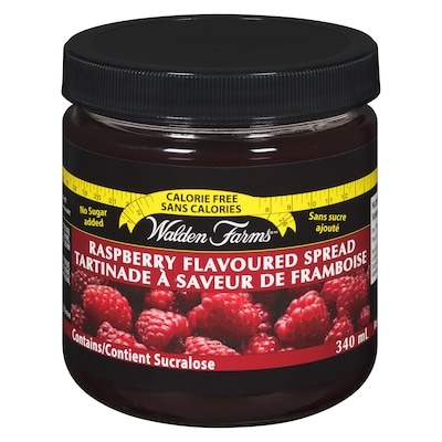 Walden Farms Fruit Spread, Raspberry 340 g, $1.70/100g