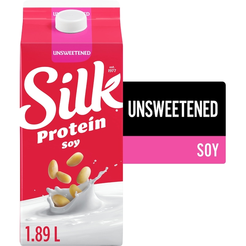 Silk Soy Milk Alternative, Unsweetened, Dairy Free, 8g of