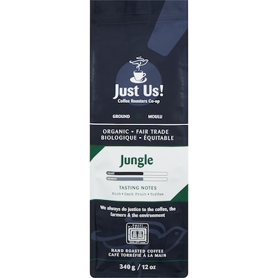 Just Us Ground Coffee, Jungle Blend 340 g, $4.41/100g
