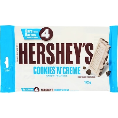 Hershey's COOKIES 'N' CRÈME candy 172 g, $3.77/100g