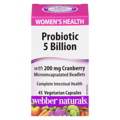Webber Naturals Women's Probiotic with Cranberry 45 ea, $0.44/1ea