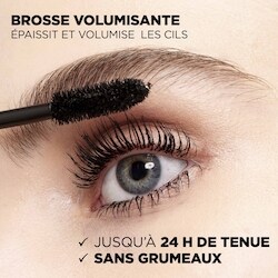 L'Oreal Paris Voluminous Waterproof Mascara, Black - 8 ml | Loblaws