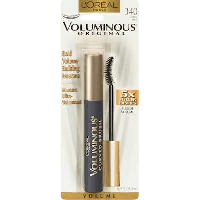 L'Oreal Paris Voluminous Curved Brush Mascara, Black 8 ml, $124.88/100ml