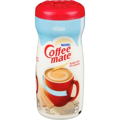 Nestlé COFFEE-MATE Léger en poudre 450 g, 1,78 $/100g