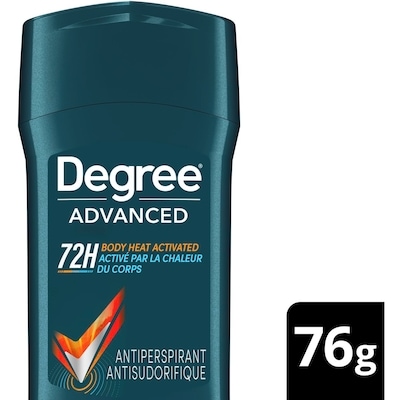 Degree Advanced Antiperspirant Stick for 72H Sweat & Odour Protection, Adventure, Deodorant with MotionSense Technology 76 g, $8.88/100g