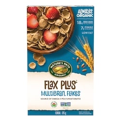 Organic Flax Plus Multibran Flakes Cereal