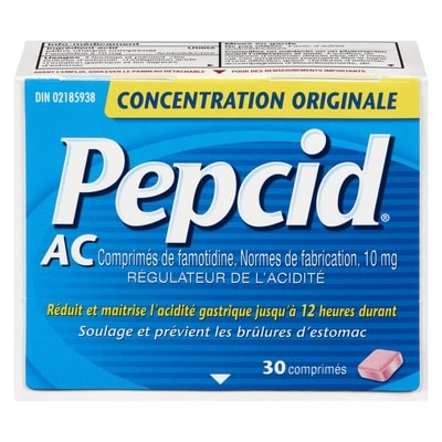 Pepcid Régulateur de l’acidité 30 ea, 0,58 $/1ch