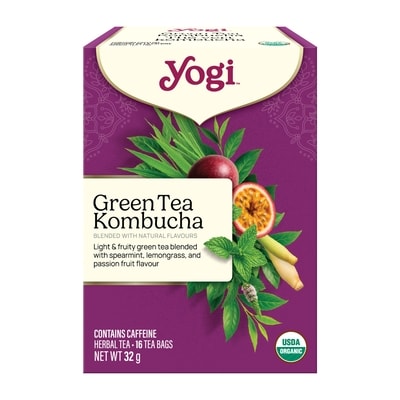 Yogi Green Tea Kombucha 16 ea, $0.37/1ea