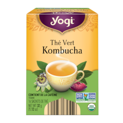Yogi Thé Vert Kombucha 16 ea, 0,41 $/1ch