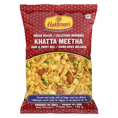 Haldiram Indian Snacks Khatta Meetha Sour & Sweet Mix 150 g, $1.19/100g