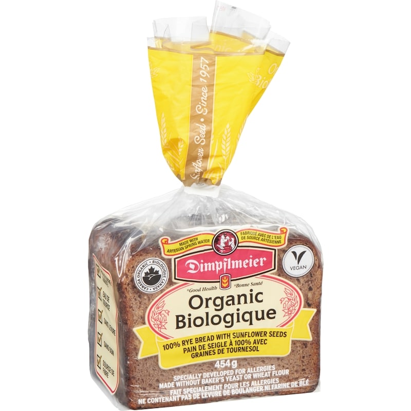 Rye Bread With Sunflower Seeds