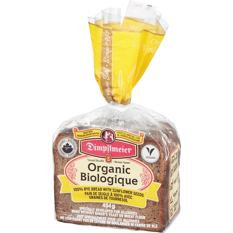 Rye Bread With Sunflower Seeds