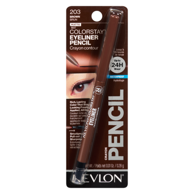 Revlon Colorstay Eyeliner Pencil, Brown 1 ea, $12.99/1ea