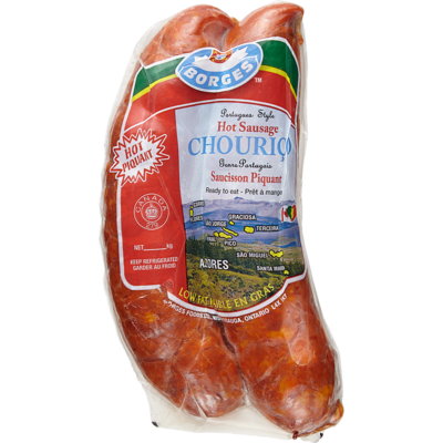 Borges Beirao Chourico, Hot $29.90/1kg $13.57/1lb