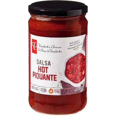 le Choix du Président Salsa piquante 650 ml, 0,85 $/100ml