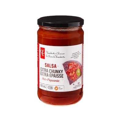 le Choix du Président Salsa piquante extra-épaisse 650 ml, 0,92 $/100ml