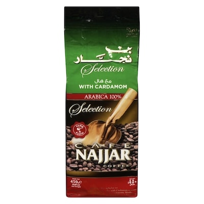 Najjar Coffee Selection with Cardamon    450 g, $2.44/100g