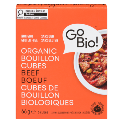 Go Bio Gobio Cubes De Bouillon Au Boe 66 g, 6,50 $/100g