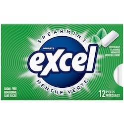 Wrigley’s Menthe verte, gomme à mâcher sans sucre 1 ea, 1,39 $/1ch