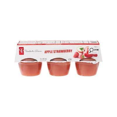 President's Choice Apple & Strawberry Apple Fruit Blend 6x100.0 ml, $0.58/100ml