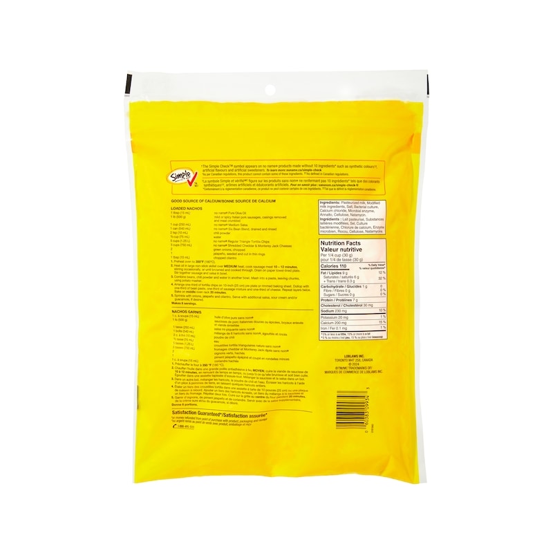 Shredded Cheddar and Monterey Jack Cheese Blend Club Size