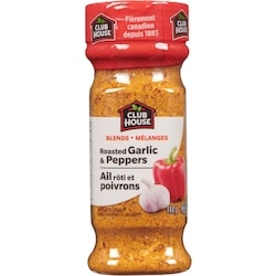 Club House Roasted Garlic & Peppers, Gluten-Free One Step Seasoning Signature Blends 144 g, $3.47/100g