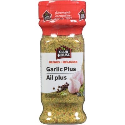 Club House Mélanges Ail Plus, Sans Gluten 141 g, 6,38 $/100g
