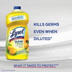 Lysol All Purpose Cleaner, Pour, Orange, Multi Surface Cleaner