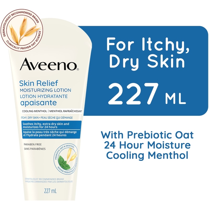 Skin Relief Moisturizing Lotion Cooling Menthol