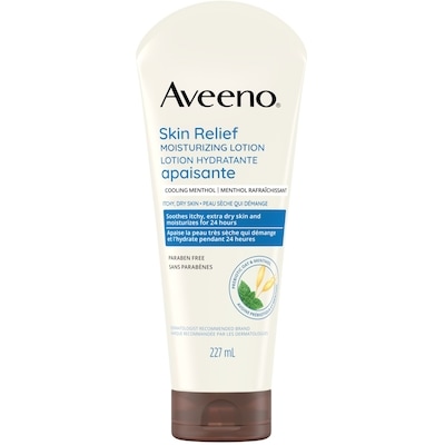 Aveeno Lotion hydratante apaisante au menthol rafraîchissant 227 ml, 4,27 $/100ml