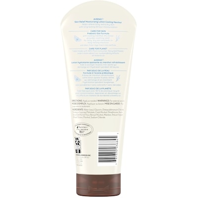 Lotion hydratante apaisante au menthol rafraîchissant