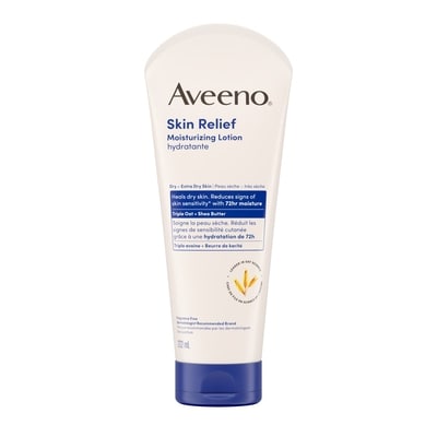 Aveeno Lotion hydratante apaisante non parfumée 222 ml, 3,96 $/100ml
