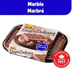 McCain Gâteau marbré Deep’n Deliciousᴹᴰ ᴹᴰ 510 g, 1,08 $/100g