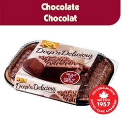 McCain Gâteau au chocolat Deep’n Deliciousᴹᴰ 510 g, 1,08 $/100g