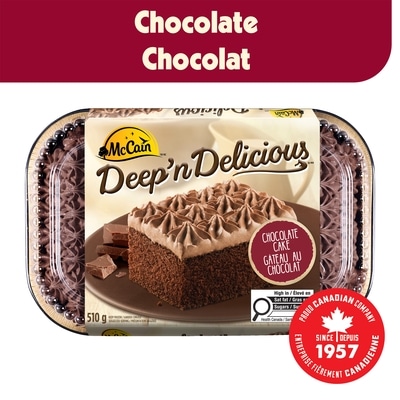 McCain Gâteau au chocolat Deep’n Deliciousᴹᴰ 510 g, 1,08 $/100g