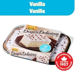 McCain Gâteau à la vanille Deep’n Deliciousᴹᴰ 510 g, 1,08 $/100g