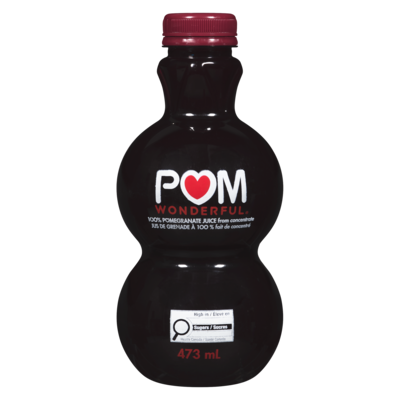POM Wonderful 100% Pomegranate Juice 473 ml, $1.37/100ml