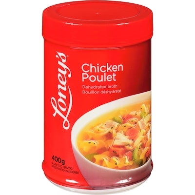 Loney's Dehydrated Chicken Broth 400 g, $1.25/100g