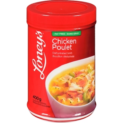 Loney’s Bouillon de poulet déshydraté 400 g, 1,87 $/100g