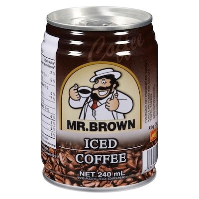 Mr Brown Iced Coffee, Regular 240 ml, $0.42/100ml