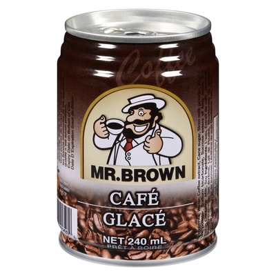 Mr Brown Café glacé ordinaire 240 ml, 0,42 $/100ml