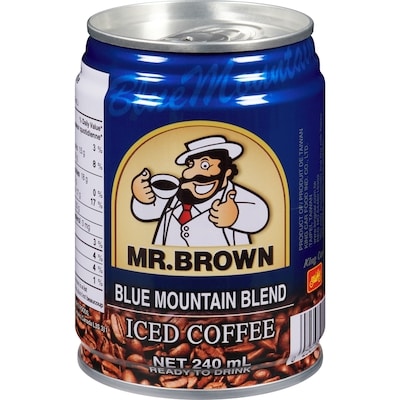 Mr Brown Iced Coffee, Blue Mountain 240 ml, $0.42/100ml