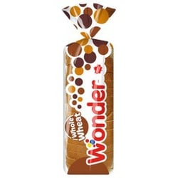 Wonder Whole Wheat Bread 570 g, $0.70/100g