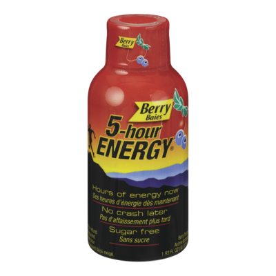 5 Hr Energy Shot, Berry  12x57.0 ml, $5.12/100ml
