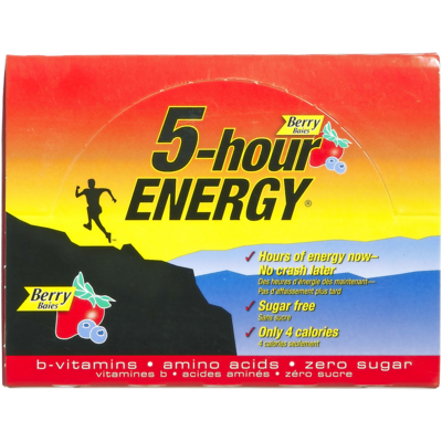 5-hour ENERGY Dose petits fruits 12x57.0 ml, 5,12 $/100ml